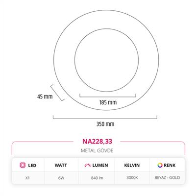 Moda Aydınlatma İç Mekan Aplik Beyaz Gold MD-A 5241-33