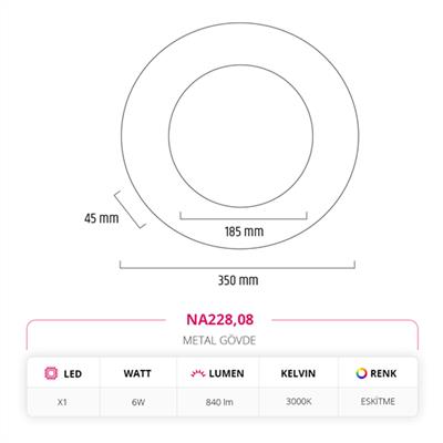 Moda Aydınlatma İç Mekan Aplik Eskitme MD-A 5240-08