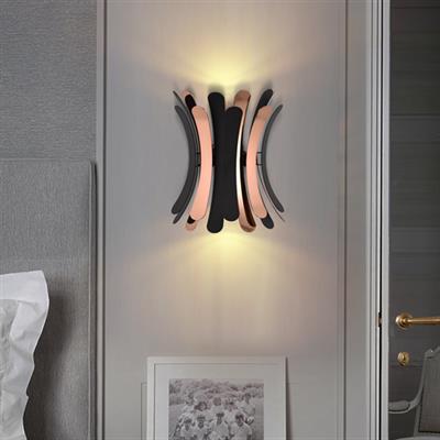 Moda Aydınlatma İç Mekan Aplik Siyah Bakır MD-A 5229-20