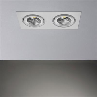 Moda Aydınlatma Sıva Altı İkili Led Spot Beyaz MD-D 2040-01