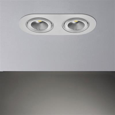 Moda Aydınlatma Sıva Altı İkili Led Spot Beyaz MD-D 2035-01
