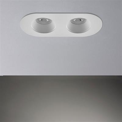 Moda Aydınlatma Sıva Altı İkili Led Spot Beyaz MD-D 2057-01