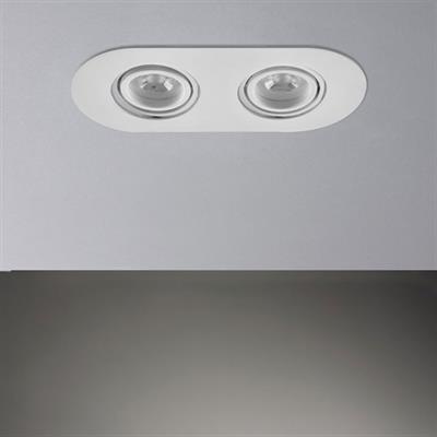 Moda Aydınlatma Sıva Altı İkili Led Spot Beyaz MD-D 2046-01