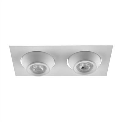 Moda Aydınlatma Sıva Altı İkili Led Spot Beyaz MD-D 2087-01