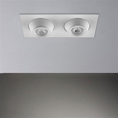 Moda Aydınlatma Sıva Altı İkili Led Spot Beyaz MD-D 2087-01