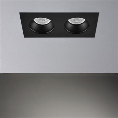 Moda Aydınlatma Sıva Altı İkili Led Spot Siyah MD-D 2064-02