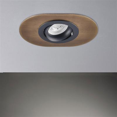 Moda Aydınlatma Sıva Altı Led Spot Eskitme Antrasit MD-D 2051-75