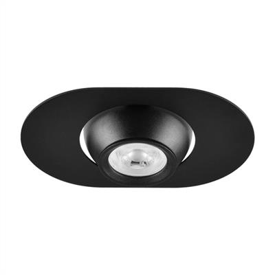 Moda Aydınlatma Sıva Altı Led Spot Siyah MD-D 2079-02