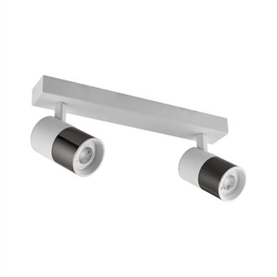 Moda Aydınlatma Sıva Üstü İkili Led Spot Beyaz Platin MD-S 3053-77