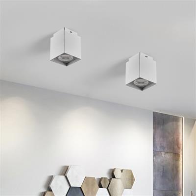 Moda Aydınlatma Sıva Üstü Led Spot Beyaz MD-S 3092-01