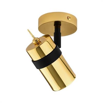 Moda Aydınlatma Sıva Üstü Led Spot Gold Siyah MD-S 3049-21
