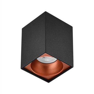 Moda Aydınlatma Sıva Üstü Led Spot Siyah Bakır MD-S 3086-20
