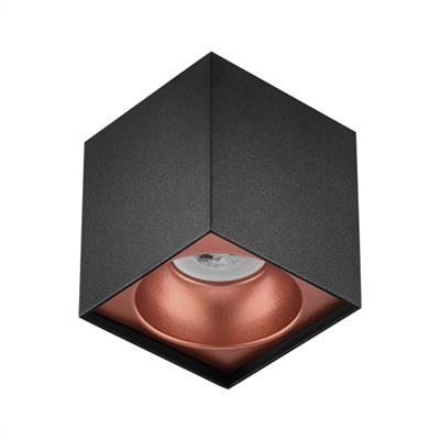 Moda Aydınlatma Sıva Üstü Led Spot Siyah Bakır MD-S 3100-20