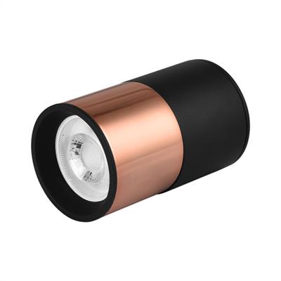 Moda Aydınlatma Sıva Üstü Led Spot Siyah Bakır MD-S 3135-20