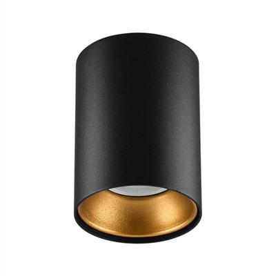 Moda Aydınlatma Sıva Üstü Led Spot Siyah Gold MD-S 3074-21