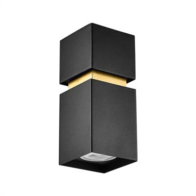 Moda Aydınlatma Sıva Üstü Led Spot Siyah Gold MD-S 3091-21