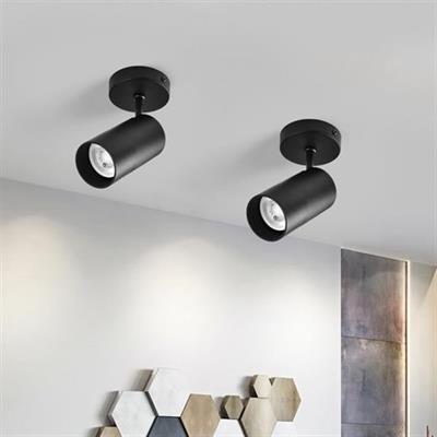 Moda Aydınlatma Sıva Üstü Led Spot Siyah MD-S 3120-02