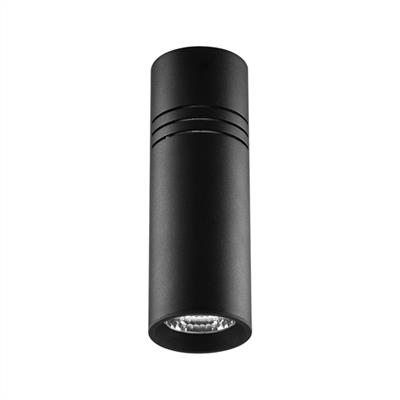 Moda Aydınlatma Sıva Üstü Led Spot Siyah MD-S 3061-02
