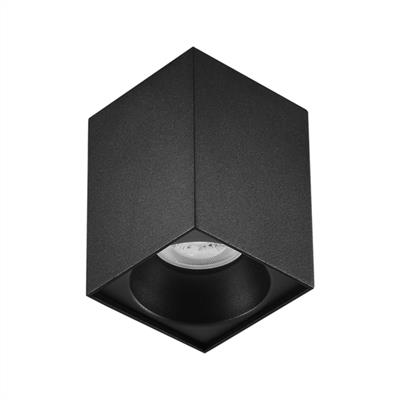 Moda Aydınlatma Sıva Üstü Led Spot Siyah MD-S 3084-02