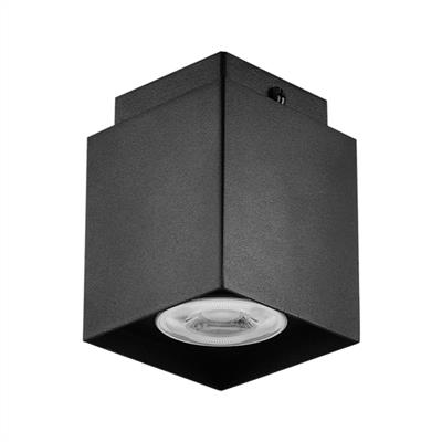 Moda Aydınlatma Sıva Üstü Led Spot Siyah MD-S 3093-02