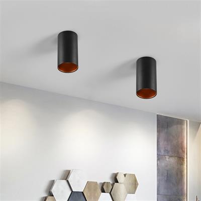 Moda Aydınlatma Sıva Üstü Led Spot Siyah Portakal MD-S 3106-25
