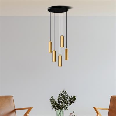 Moda Aydınlatma Dekoratif Sarkıt Armatür Gold MD-S 4480-07