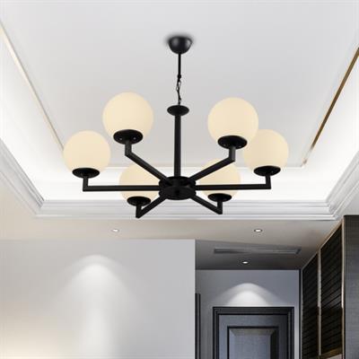 Moda Aydınlatma Dekoratif Sarkıt Armatür Siyah MD-S 4397-02