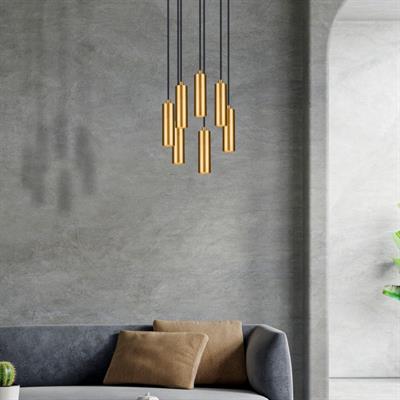 Moda Aydınlatma Dekoratif Sarkıt Armatür Gold MD-S 4482-07