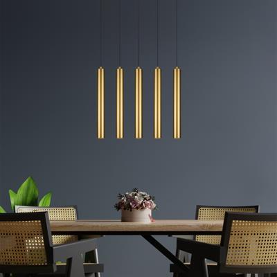 Moda Aydınlatma Dekoratif Sarkıt Armatür Gold MD-S 4462-07