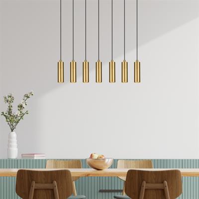 Moda Aydınlatma Dekoratif Sarkıt Armatür Gold MD-S 4481-07