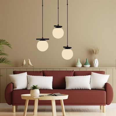 Moda Aydınlatma E-27 Duylu 3lü Dekoratif Sarkıt Armatür MD-S 4365-02