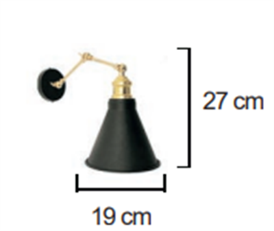 Moda Aydınlatma E-27 Duylu Dekoratif Duvar Aplik MD-A 5024-01-02