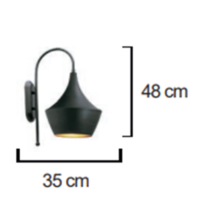 Moda Aydınlatma E-27 Duylu Dekoratif Duvar Aplik MD-A 5011-01-02