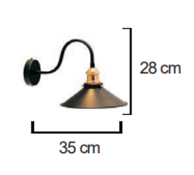 Moda Aydınlatma E-27 Duylu Dekoratif Duvar Aplik MD-A 5023-02