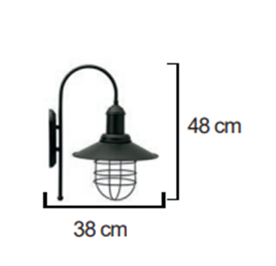 Moda Aydınlatma E-27 Duylu Dekoratif Duvar Aplik MD-A 5019-02