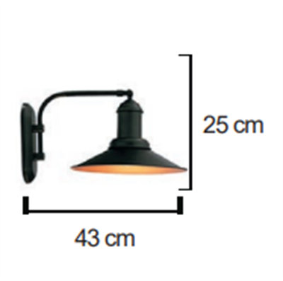 Moda Aydınlatma E-27 Duylu Dekoratif Duvar Aplik MD-A 5017-02