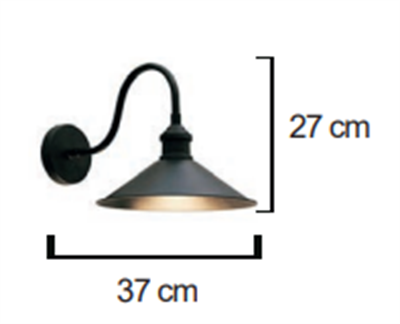 Moda Aydınlatma E-27 Duylu Dekoratif Duvar Aplik MD-A 5010-01-02