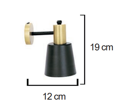 Moda Aydınlatma E-27 Duylu Dekoratif Duvar Aplik MD-A 5001-02