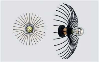 Moda Aydınlatma E-27 Duylu Dekoratif Duvar Aplik MD-A 5053-02-08