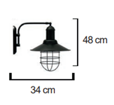 Moda Aydınlatma E-27 Duylu Dekoratif Duvar Aplik MD-A 5018-02