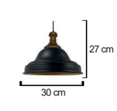 Moda Aydınlatma E-27 Duylu Dekoratif Sarkıt Armatür MD-S 4120-23