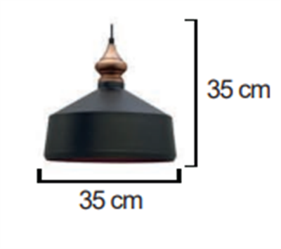 Moda Aydınlatma E-27 Duylu Dekoratif Sarkıt Armatür MD-S 4096-01-02