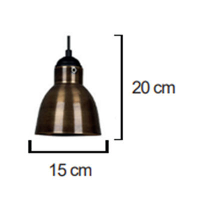 Moda Aydınlatma E-27 Duylu Dekoratif Sarkıt Armatür MD-S 4033-08