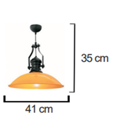Moda Aydınlatma E-27 Duylu Makaslı  Dekoratif Sarkıt Armatür MD-S 4040