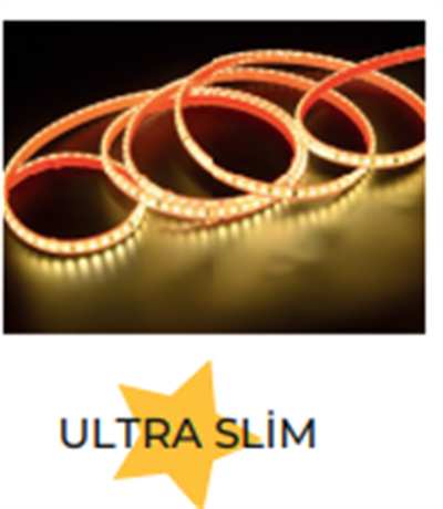 Molled 220 Volt 3535 120 Ledli Yapışkanlı Şerit Led MOL2521