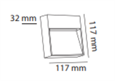 Molled 3W Ledli Merdiven Armatürü MOL9095