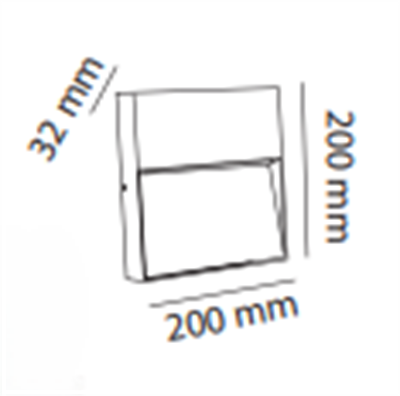 Molled 5W Ledli Merdiven Armatürü MOL9096
