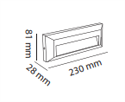 Molled 5W Ledli Merdiven Armatürü MOL9098
