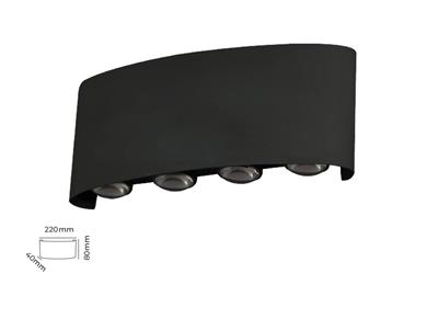 Molled 8W Ledli Dekoratif Duvar Aplik MOL8016-4