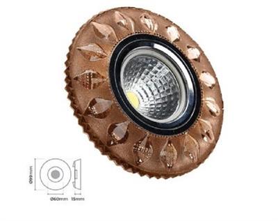 Molled Gu-10 Duylu Sıva Altı Kristal Mini Spot Armatür MOL533